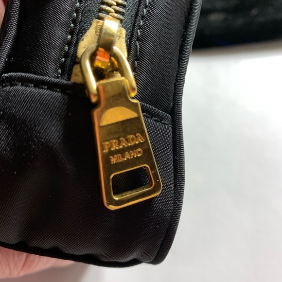 authentic PRADA micro-bag CROSSBODY camera TESSUTO - Picture 8 of 10